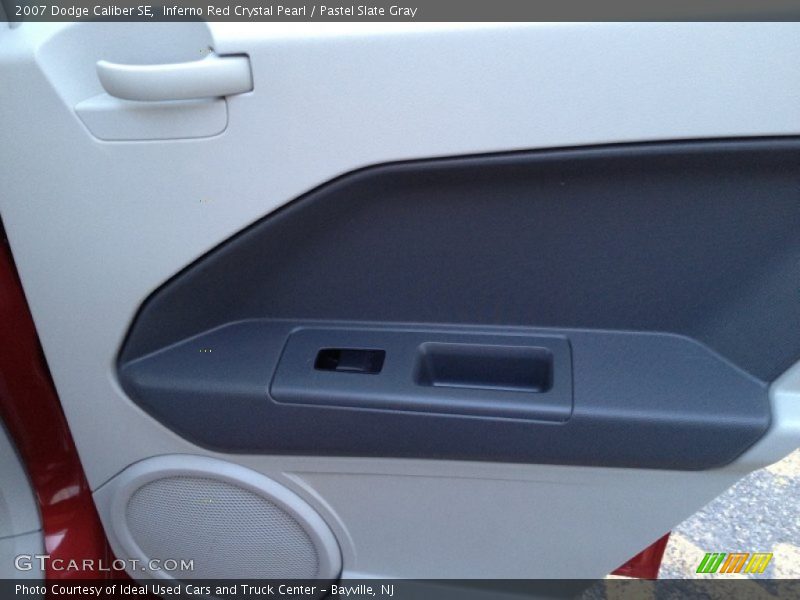 Inferno Red Crystal Pearl / Pastel Slate Gray 2007 Dodge Caliber SE