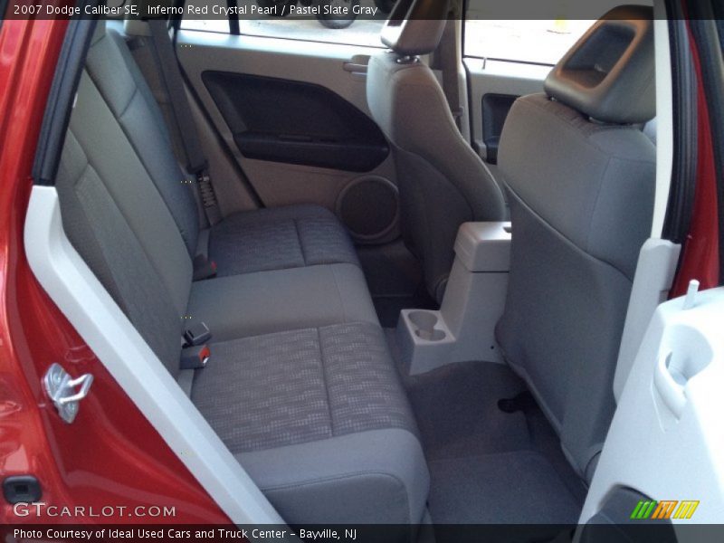 Inferno Red Crystal Pearl / Pastel Slate Gray 2007 Dodge Caliber SE