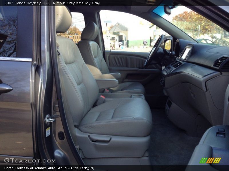 Nimbus Gray Metallic / Gray 2007 Honda Odyssey EX-L