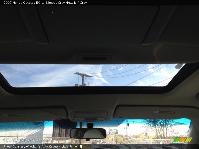 Nimbus Gray Metallic / Gray 2007 Honda Odyssey EX-L