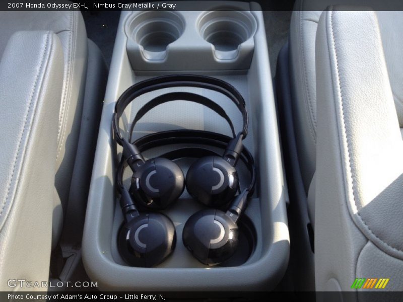 Nimbus Gray Metallic / Gray 2007 Honda Odyssey EX-L