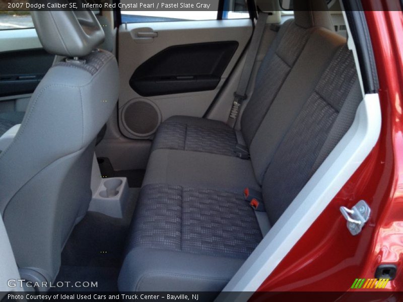 Inferno Red Crystal Pearl / Pastel Slate Gray 2007 Dodge Caliber SE