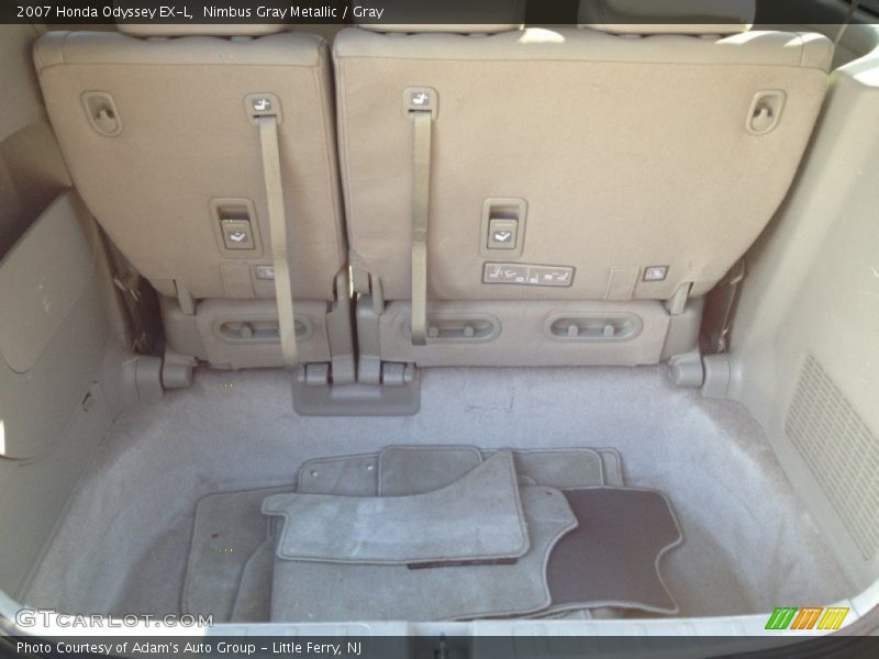 Nimbus Gray Metallic / Gray 2007 Honda Odyssey EX-L