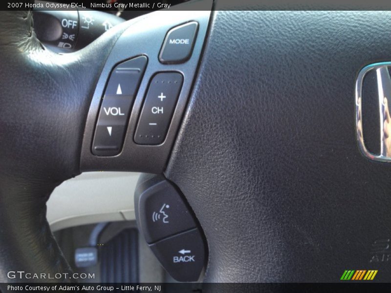 Nimbus Gray Metallic / Gray 2007 Honda Odyssey EX-L