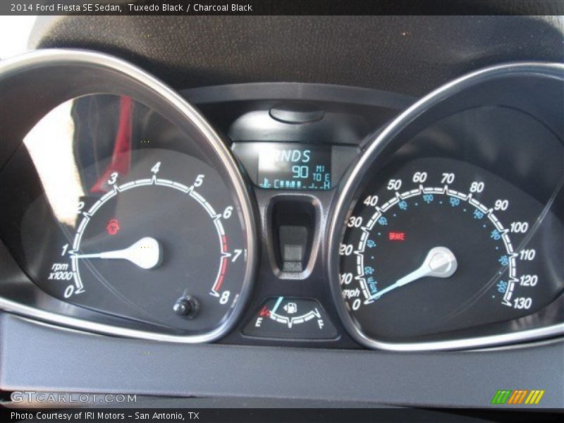 Tuxedo Black / Charcoal Black 2014 Ford Fiesta SE Sedan