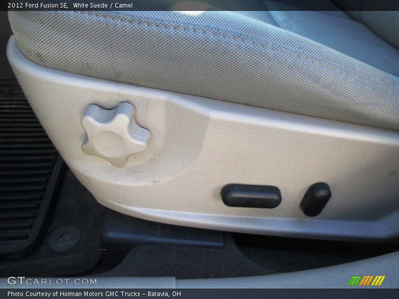 White Suede / Camel 2012 Ford Fusion SE