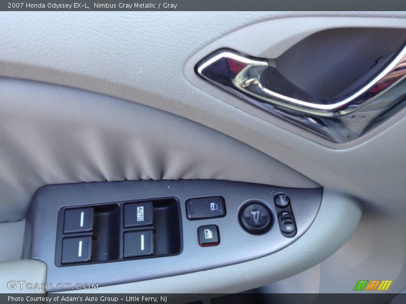 Nimbus Gray Metallic / Gray 2007 Honda Odyssey EX-L