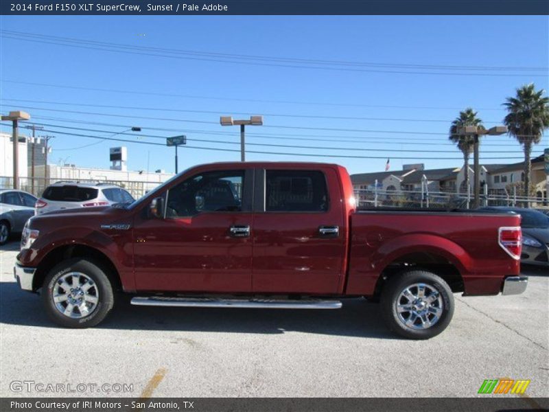 Sunset / Pale Adobe 2014 Ford F150 XLT SuperCrew