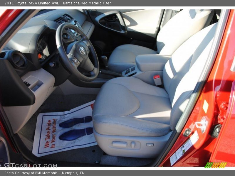 Barcelona Red Metallic / Ash 2011 Toyota RAV4 Limited 4WD