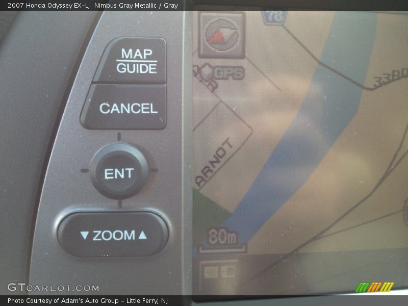 Nimbus Gray Metallic / Gray 2007 Honda Odyssey EX-L