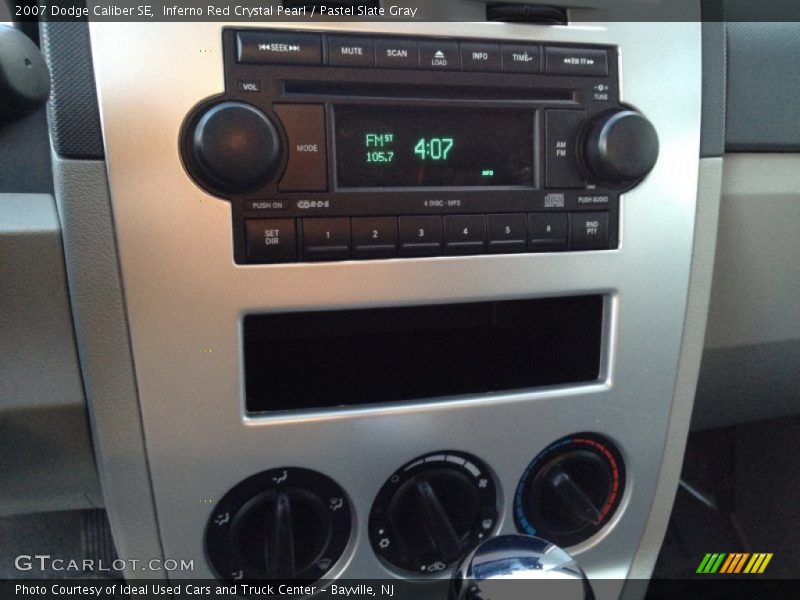 Inferno Red Crystal Pearl / Pastel Slate Gray 2007 Dodge Caliber SE