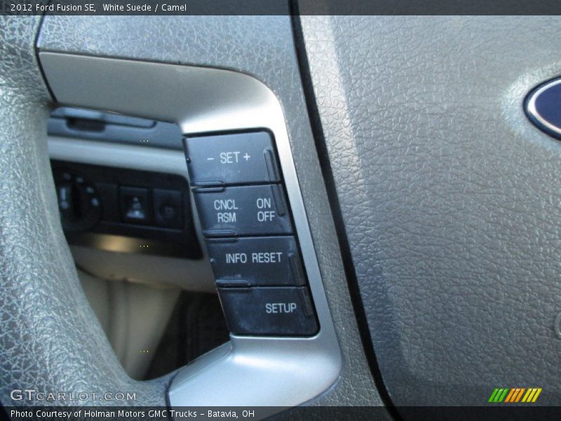White Suede / Camel 2012 Ford Fusion SE