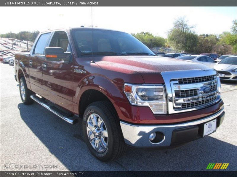 Sunset / Pale Adobe 2014 Ford F150 XLT SuperCrew