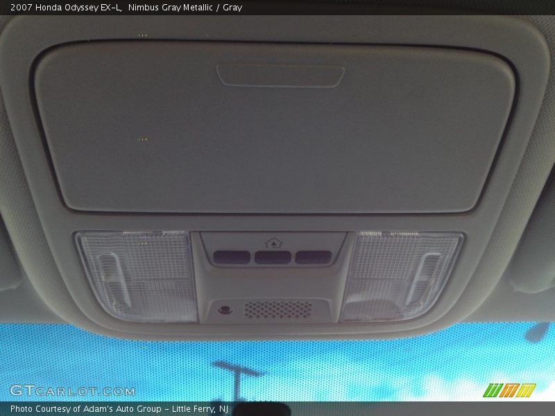 Nimbus Gray Metallic / Gray 2007 Honda Odyssey EX-L