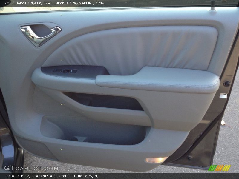 Nimbus Gray Metallic / Gray 2007 Honda Odyssey EX-L