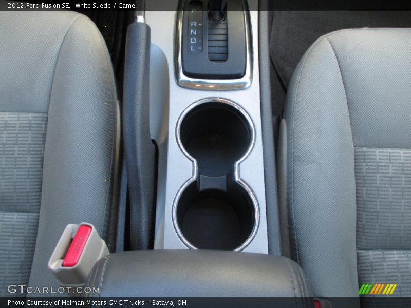 White Suede / Camel 2012 Ford Fusion SE