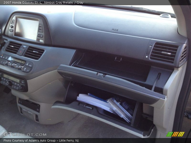 Nimbus Gray Metallic / Gray 2007 Honda Odyssey EX-L