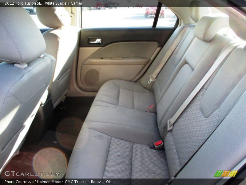 White Suede / Camel 2012 Ford Fusion SE