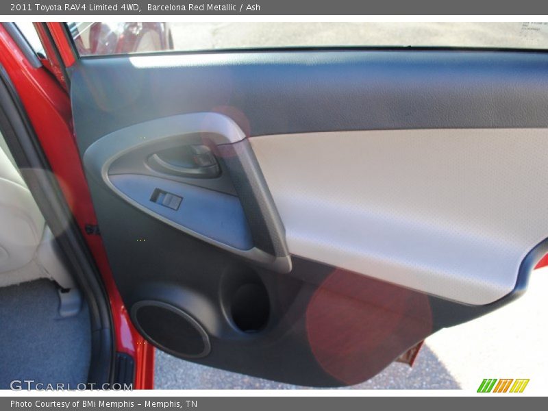Barcelona Red Metallic / Ash 2011 Toyota RAV4 Limited 4WD