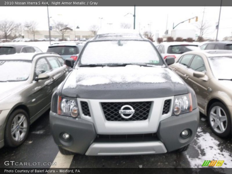 Night Armor Metallic / Gray 2010 Nissan Xterra S 4x4