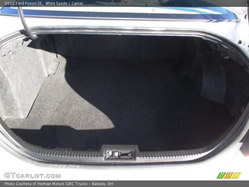 White Suede / Camel 2012 Ford Fusion SE