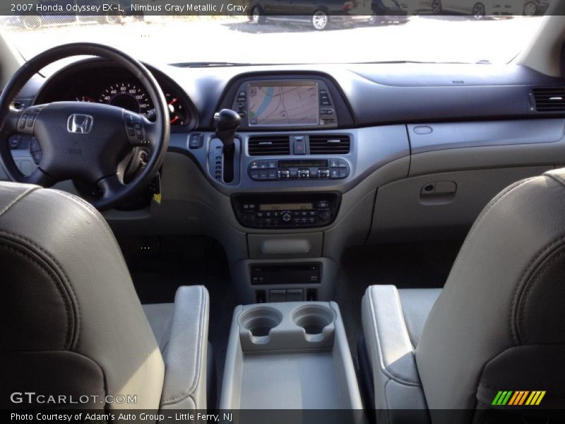 Nimbus Gray Metallic / Gray 2007 Honda Odyssey EX-L