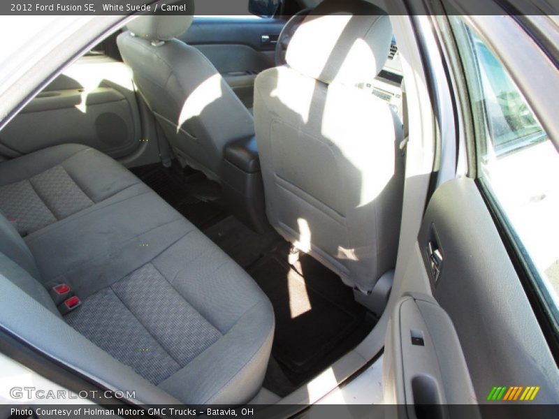 White Suede / Camel 2012 Ford Fusion SE