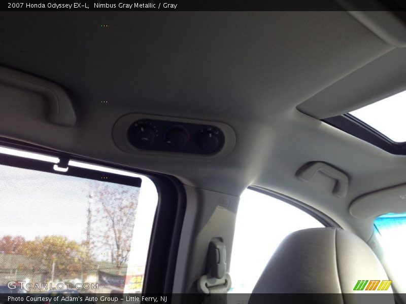 Nimbus Gray Metallic / Gray 2007 Honda Odyssey EX-L