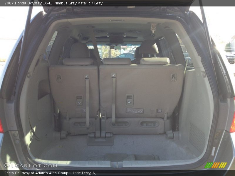 Nimbus Gray Metallic / Gray 2007 Honda Odyssey EX-L