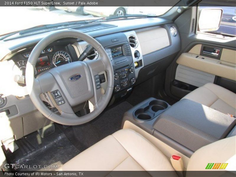 Sunset / Pale Adobe 2014 Ford F150 XLT SuperCrew