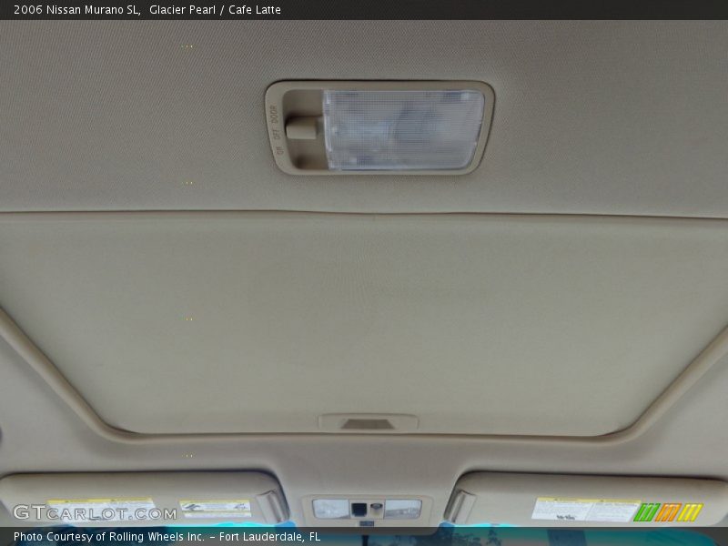 Glacier Pearl / Cafe Latte 2006 Nissan Murano SL