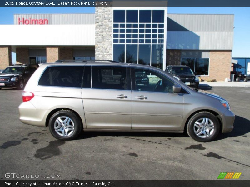 Desert Rock Metallic / Ivory 2005 Honda Odyssey EX-L