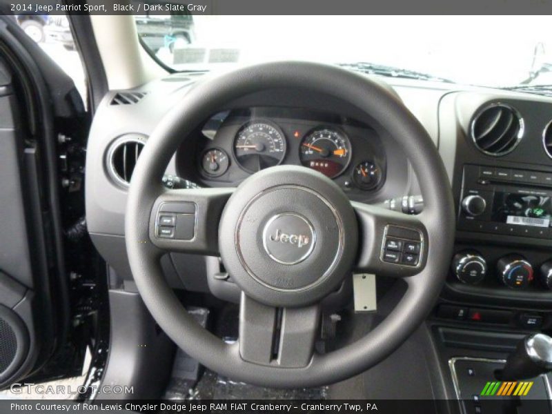 Black / Dark Slate Gray 2014 Jeep Patriot Sport