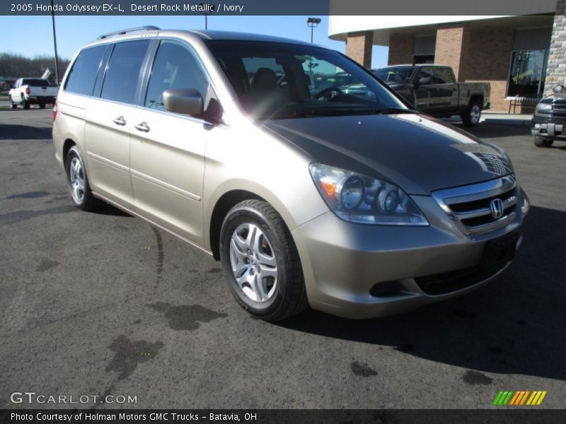 Desert Rock Metallic / Ivory 2005 Honda Odyssey EX-L