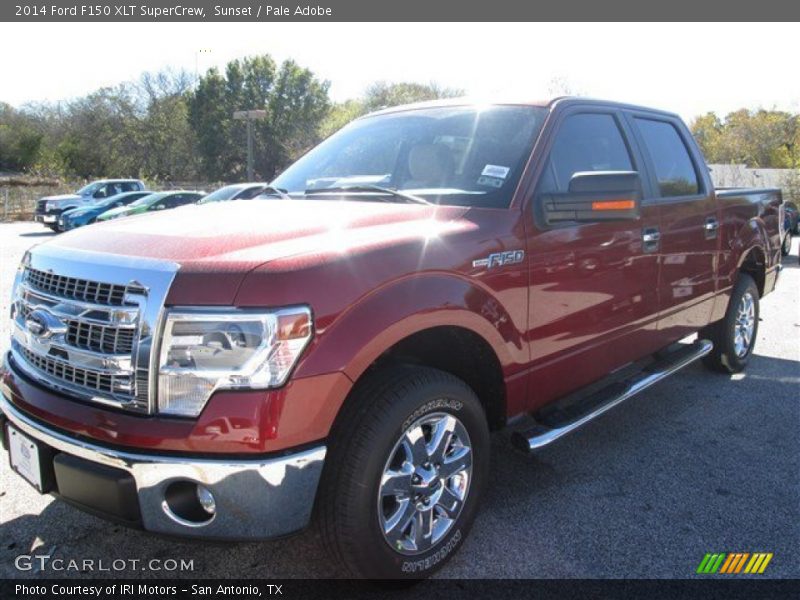 Sunset / Pale Adobe 2014 Ford F150 XLT SuperCrew