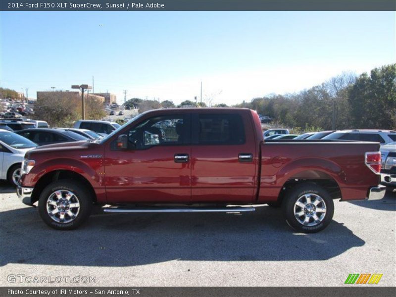 Sunset / Pale Adobe 2014 Ford F150 XLT SuperCrew