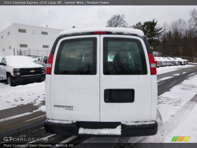 Summit White / Medium Pewter 2014 Chevrolet Express 1500 Cargo WT