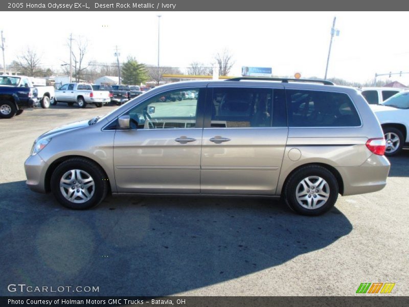 Desert Rock Metallic / Ivory 2005 Honda Odyssey EX-L