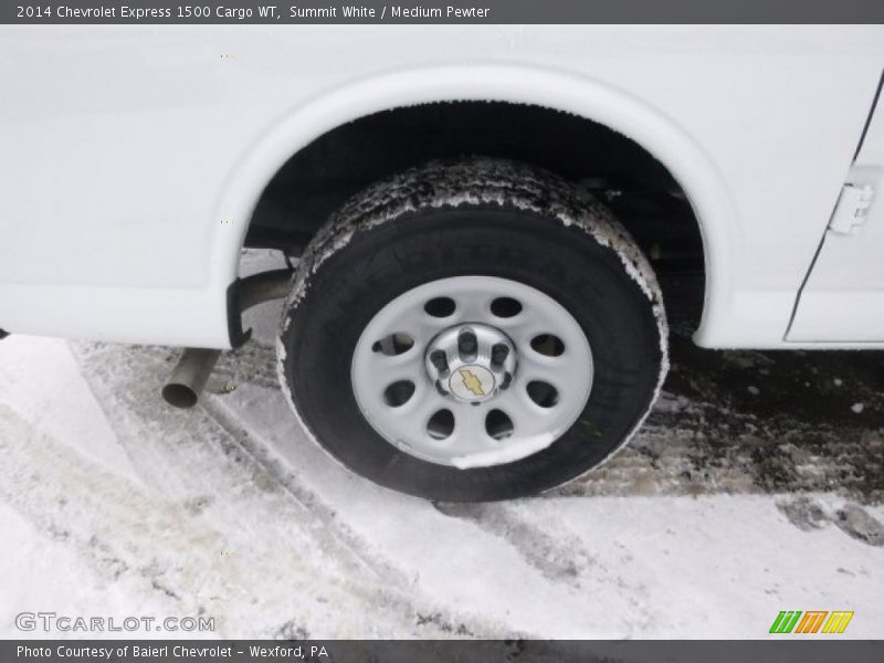 Summit White / Medium Pewter 2014 Chevrolet Express 1500 Cargo WT