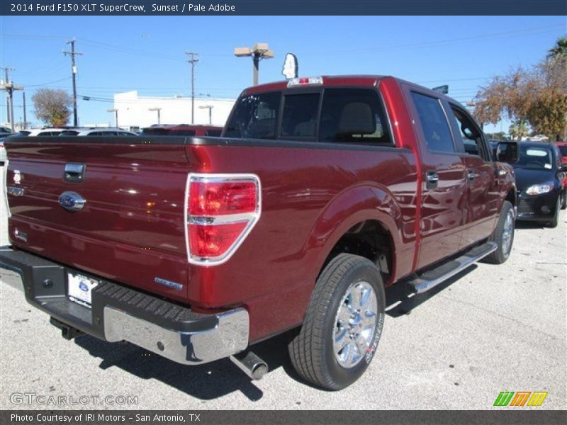 Sunset / Pale Adobe 2014 Ford F150 XLT SuperCrew