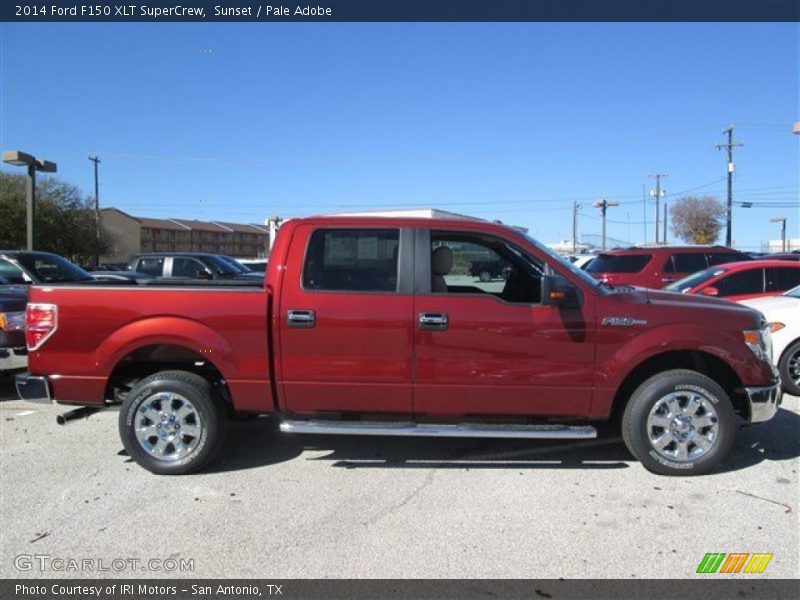 Sunset / Pale Adobe 2014 Ford F150 XLT SuperCrew