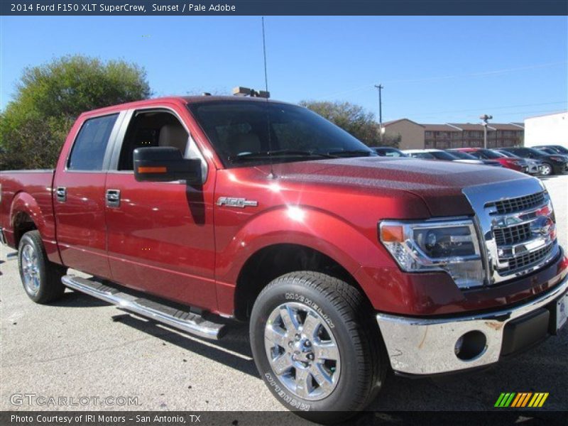 Sunset / Pale Adobe 2014 Ford F150 XLT SuperCrew