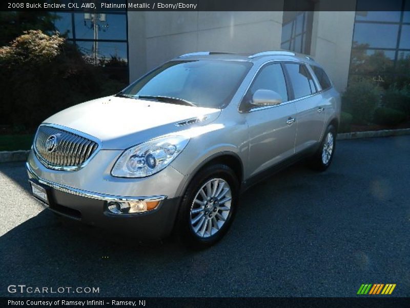 Platinum Metallic / Ebony/Ebony 2008 Buick Enclave CXL AWD