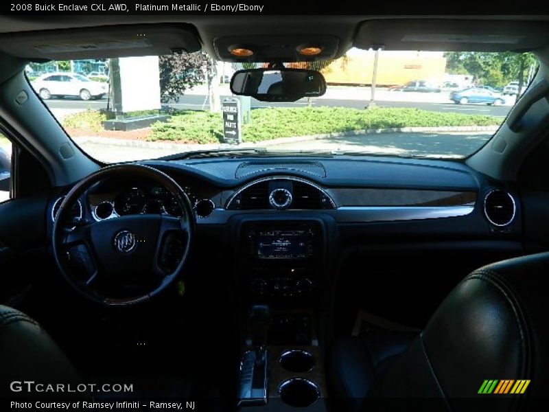Platinum Metallic / Ebony/Ebony 2008 Buick Enclave CXL AWD