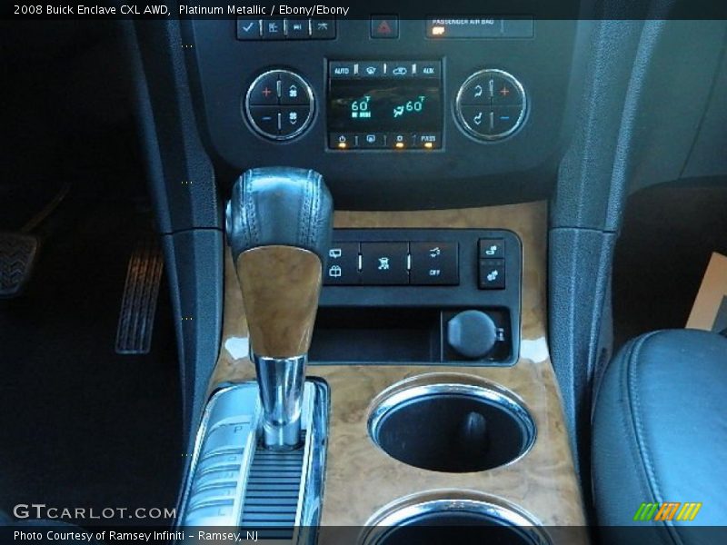 Platinum Metallic / Ebony/Ebony 2008 Buick Enclave CXL AWD