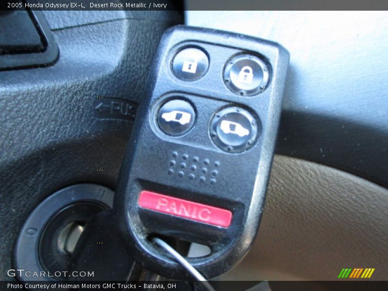 Desert Rock Metallic / Ivory 2005 Honda Odyssey EX-L