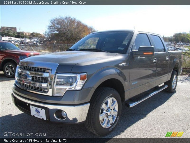 Sterling Grey / Steel Grey 2014 Ford F150 XLT SuperCrew