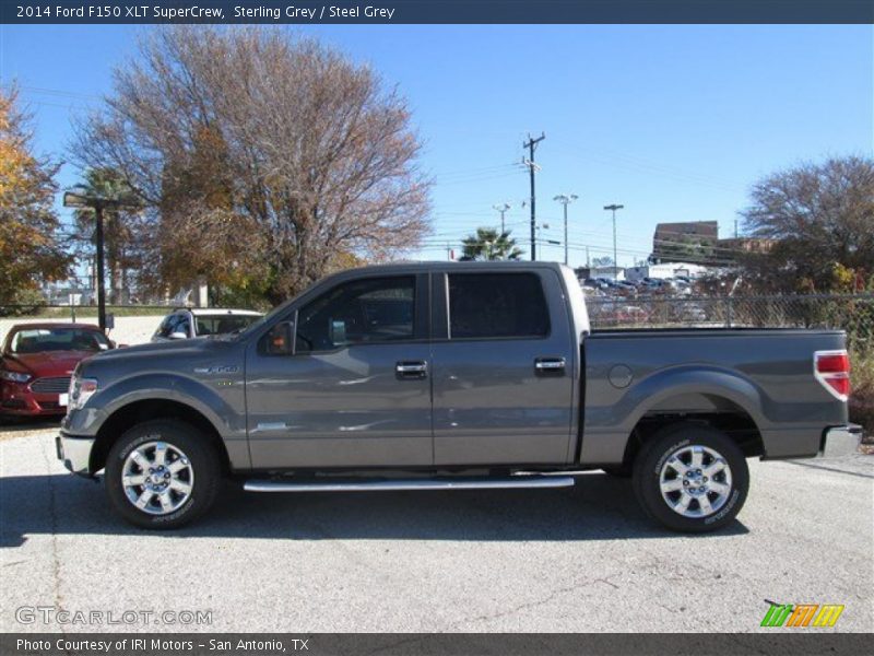 Sterling Grey / Steel Grey 2014 Ford F150 XLT SuperCrew