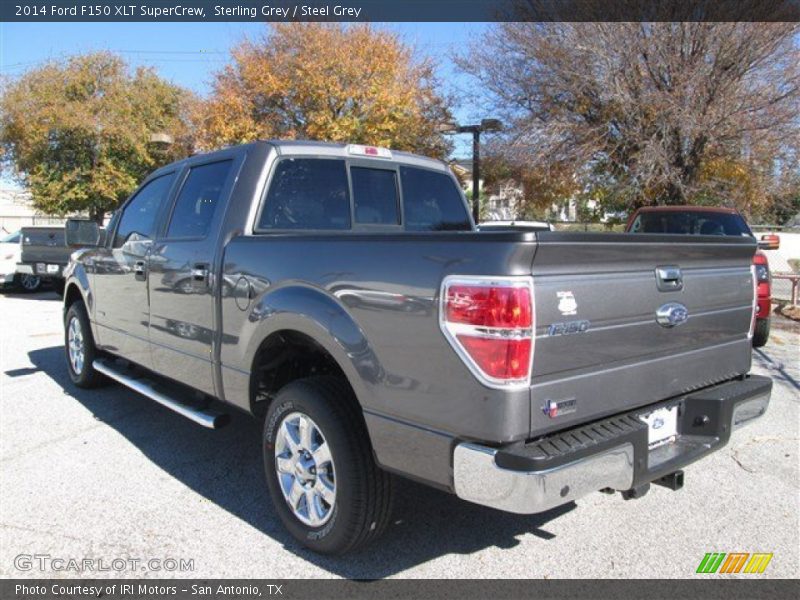 Sterling Grey / Steel Grey 2014 Ford F150 XLT SuperCrew