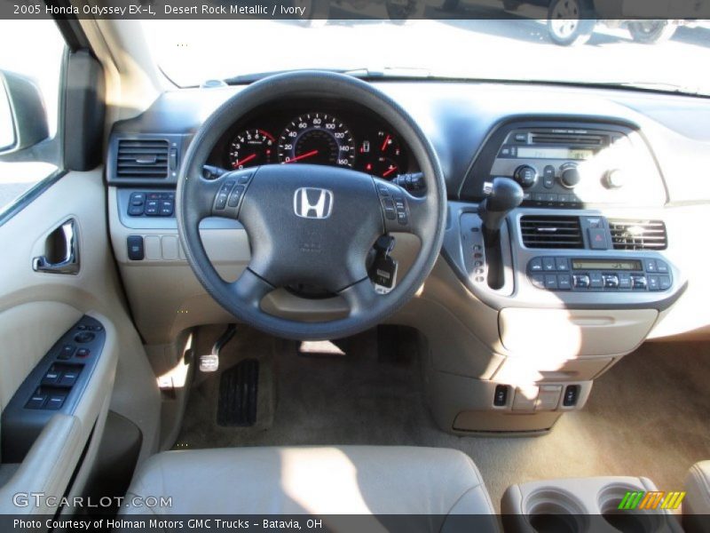 Desert Rock Metallic / Ivory 2005 Honda Odyssey EX-L
